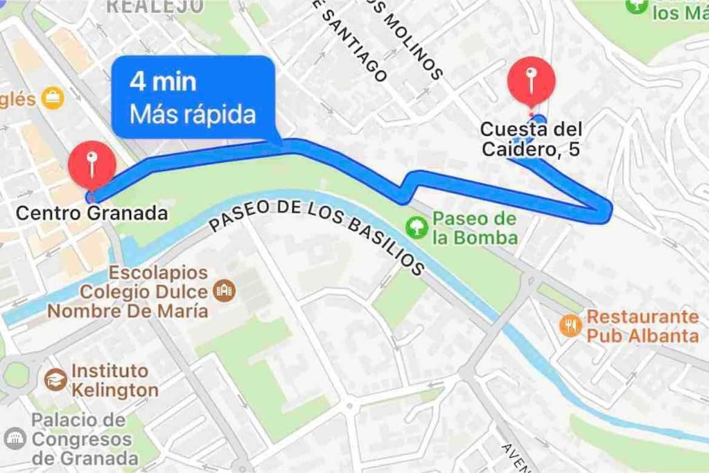 Villa A Los Pies De La Alhambra 格拉纳达 外观 照片